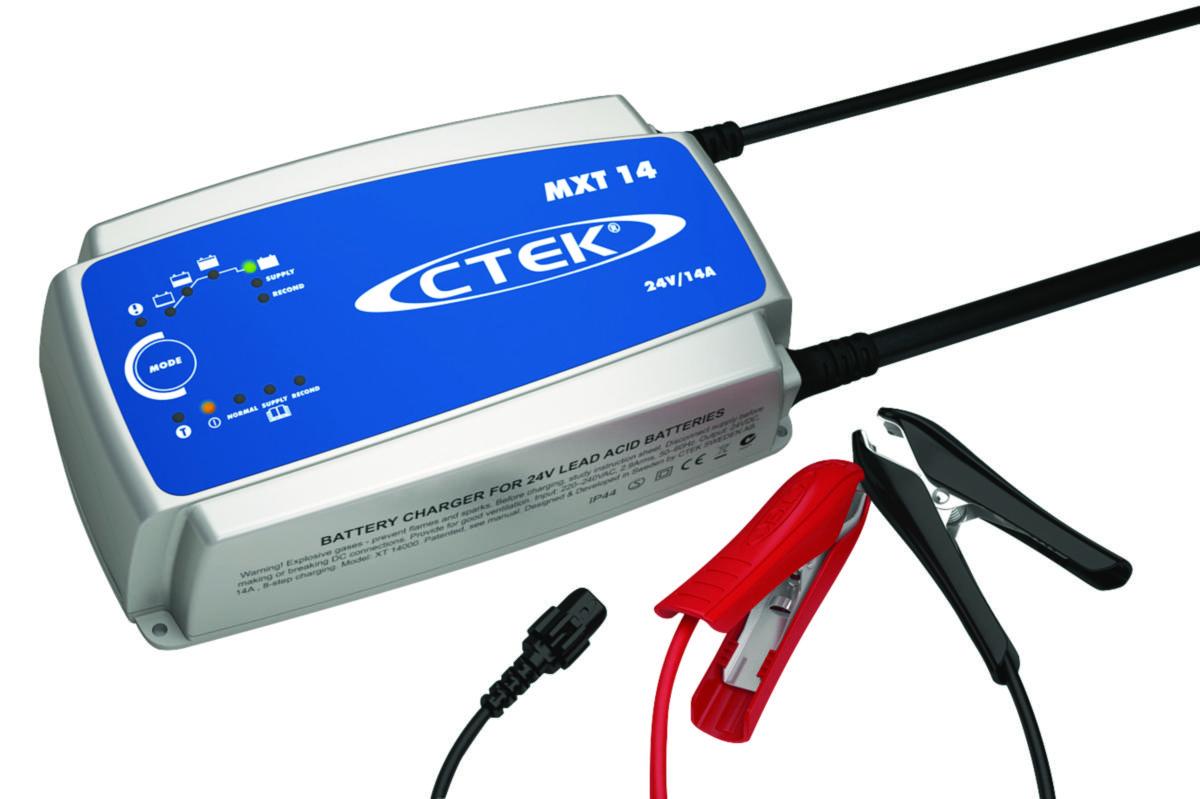 Batteriladdare CTEK MXT 14 EU - BATTERILADDARE CTEK MXT 14 EU 24 VOLT FÖR 28-300AH BATTERI