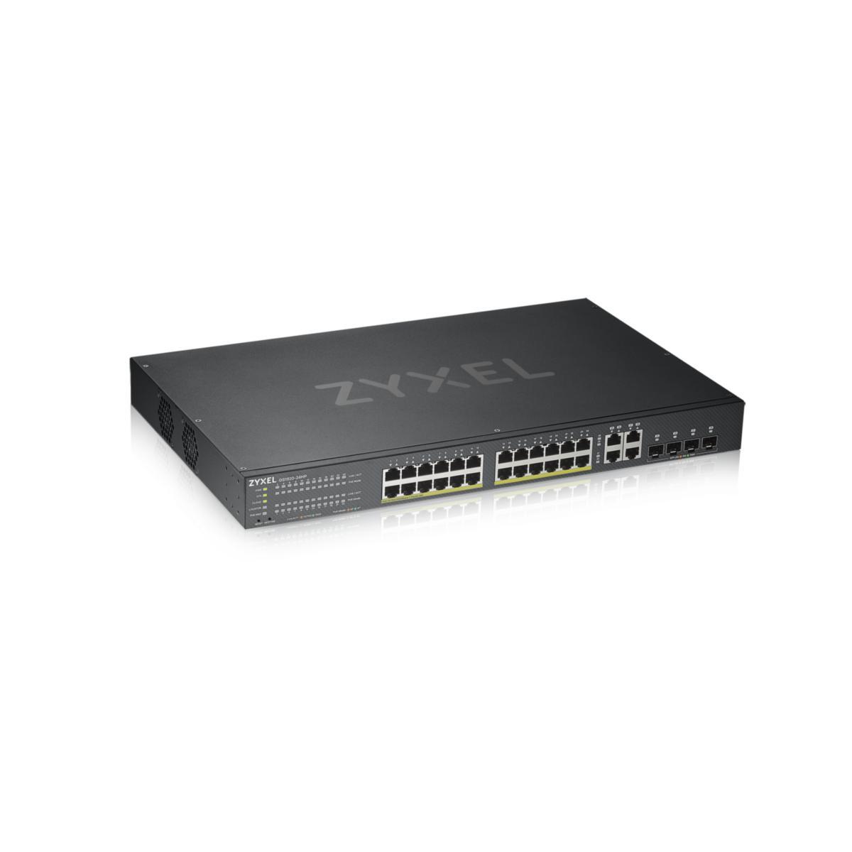 Switch 28 port GS1920-24HPv2 SFP PoE+ - SWITCH 28-PORT MANAGERBAR POE+ GS192024HPV2-EU0101F