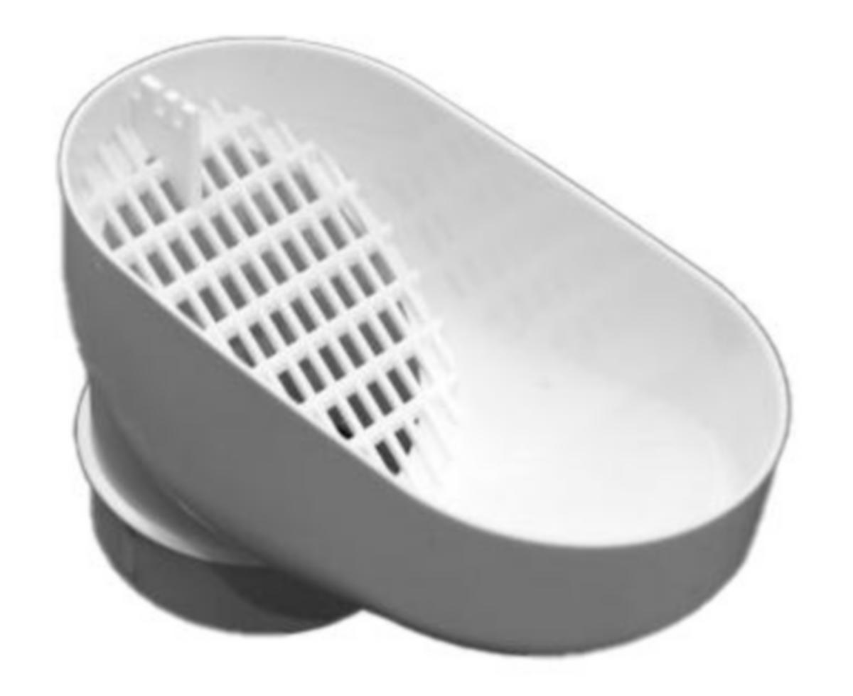 Renstratt för stuprör - RENSTRATT VIT 80
