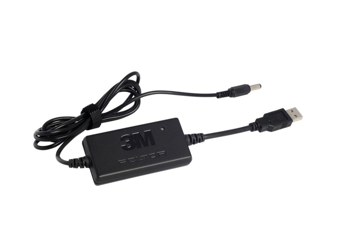 Batteriladdare till elektroniska hörselkåpor - LADDARE M KABEL PELTOR FR09 USB Till WS ALERT XP