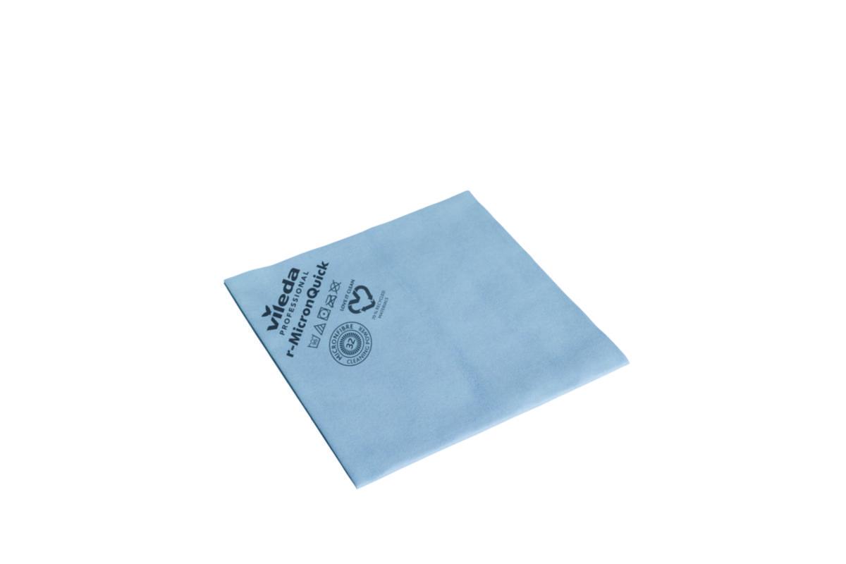 Mikrofiberduk r-MicronQuick - MIKROFIBERDUK R-MIKRONQUICK BLÅ 5-PACK 70% ÅTERVUNNEN