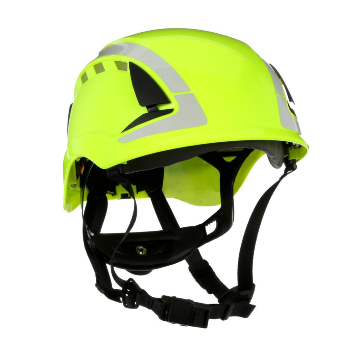 Skyddshjälm 3M Securefit X5000V - SKYDDSHJÄLM 3M SEC.FIT X5000V VENT INDUSTRI +HÖG HÖJD HI-VIZ