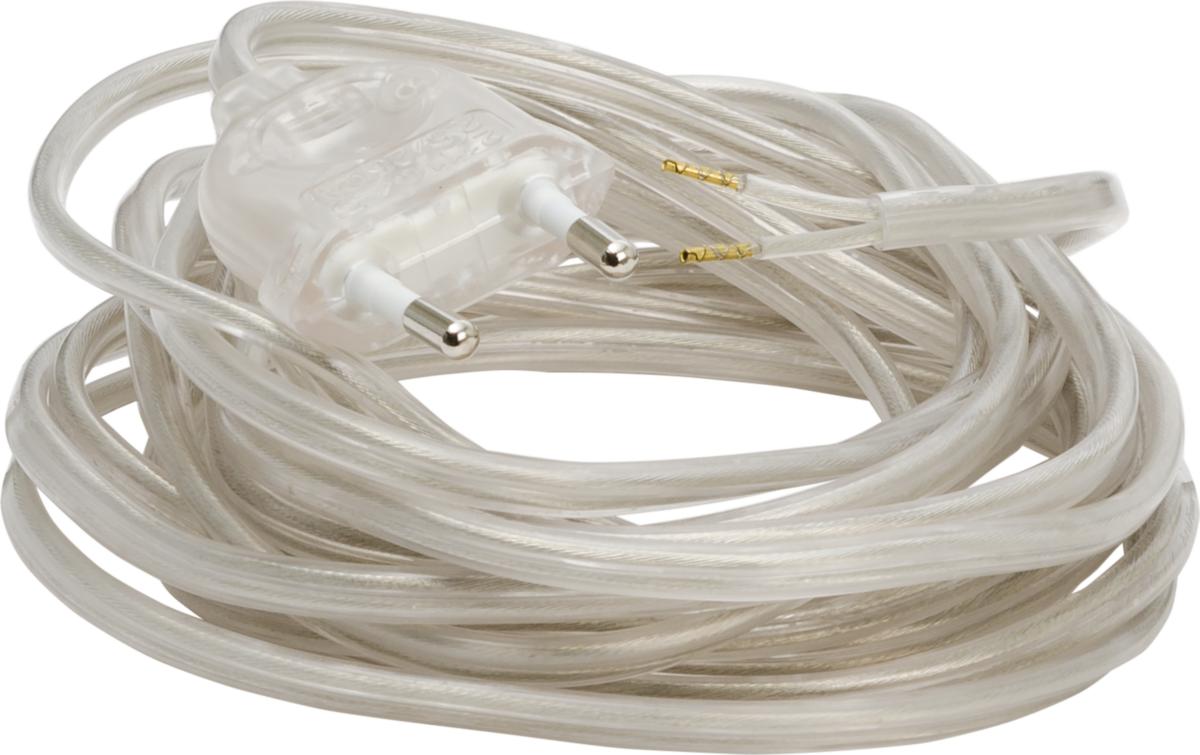 Armatursladd med europastickpropp - ARMATURSLADD 4M SKX 2X0.75 TRANS MED EUROPASTICKPROPP