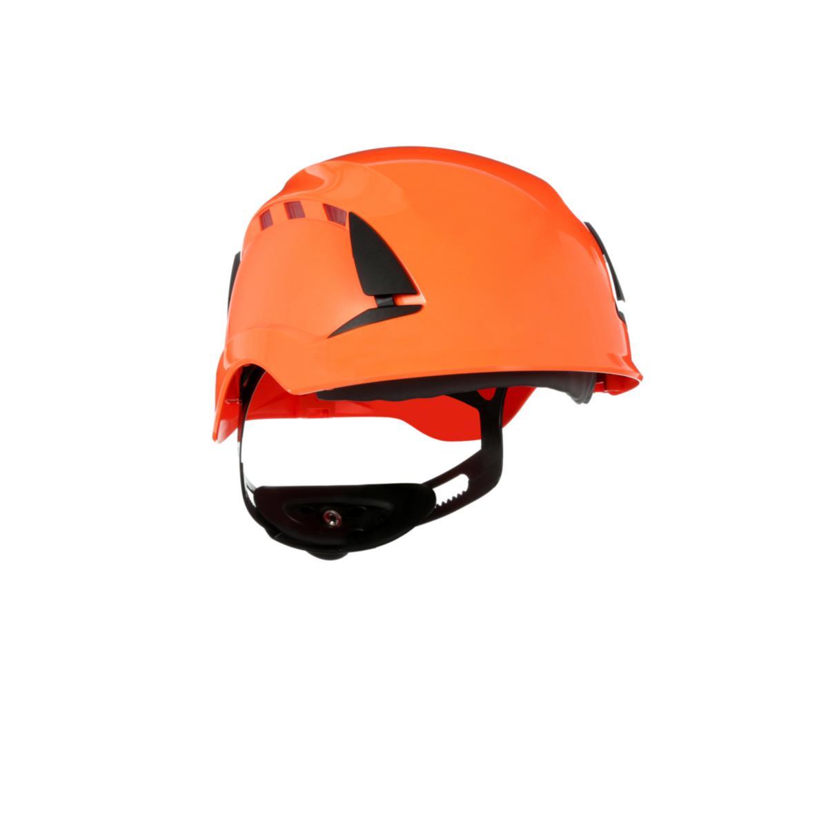 Skyddshjälm 3M Securefit X5500V - SKYDDSHJÄLM 3M SEC.FIT X5500V VENT INDUSTRI U.HAKBAND ORANGE