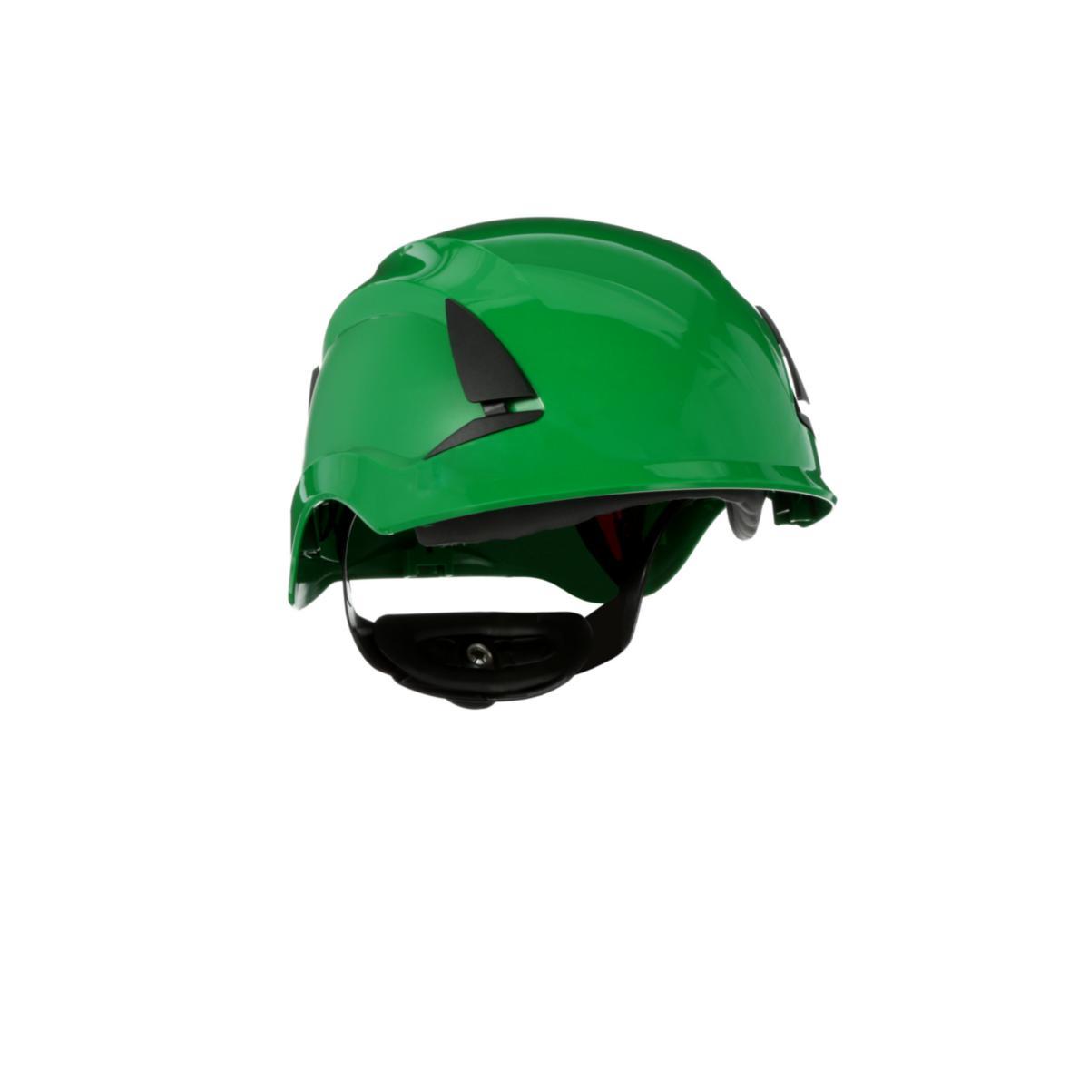 Skyddshjälm 3M Securefit X5500NVE - SKYDDSHJÄLM 3M SECFIT X5500NVE 1000V OVENT U.HAKBAND GRÖN