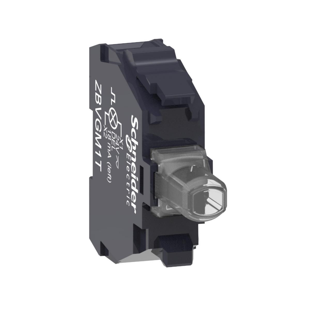 Lampdon med varistor ZBV - LAMPBLOCK LED VIT 110-230 VAC ZBVGM1T