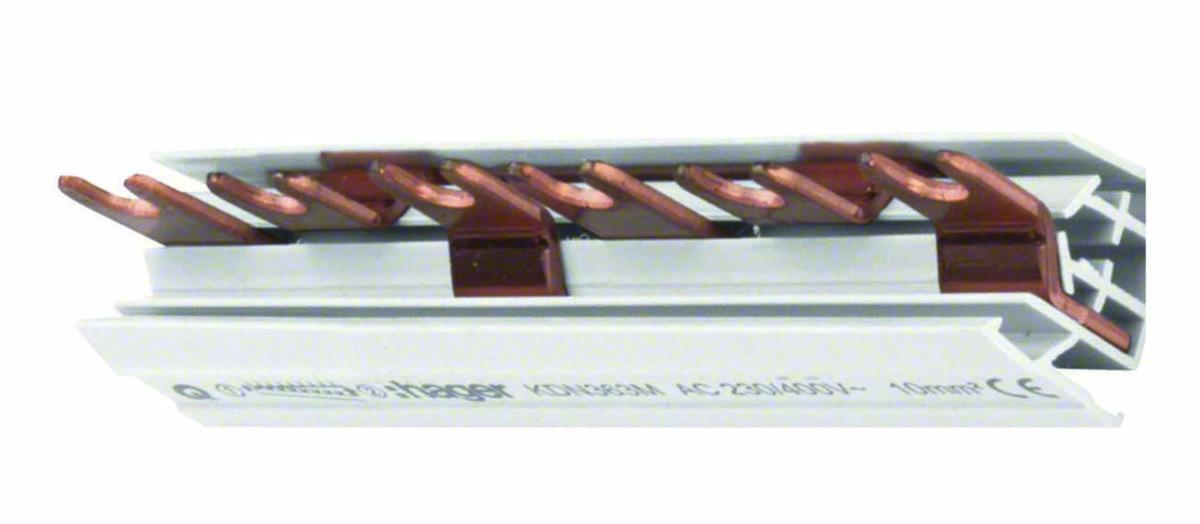 Fasskena, 3-fas, 3-polig, KDN, Hager - FASSKENA 12MOD 10KV 3-FAS GAFFEL HAGER KDN363A