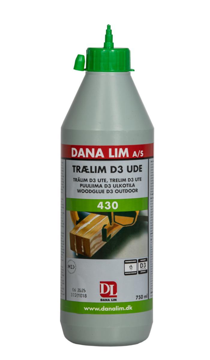 Trälim Dana D3 430 ute - TRÄLIM DANA D3 430 UTE FUKTBESTÄNDIGT 750ML