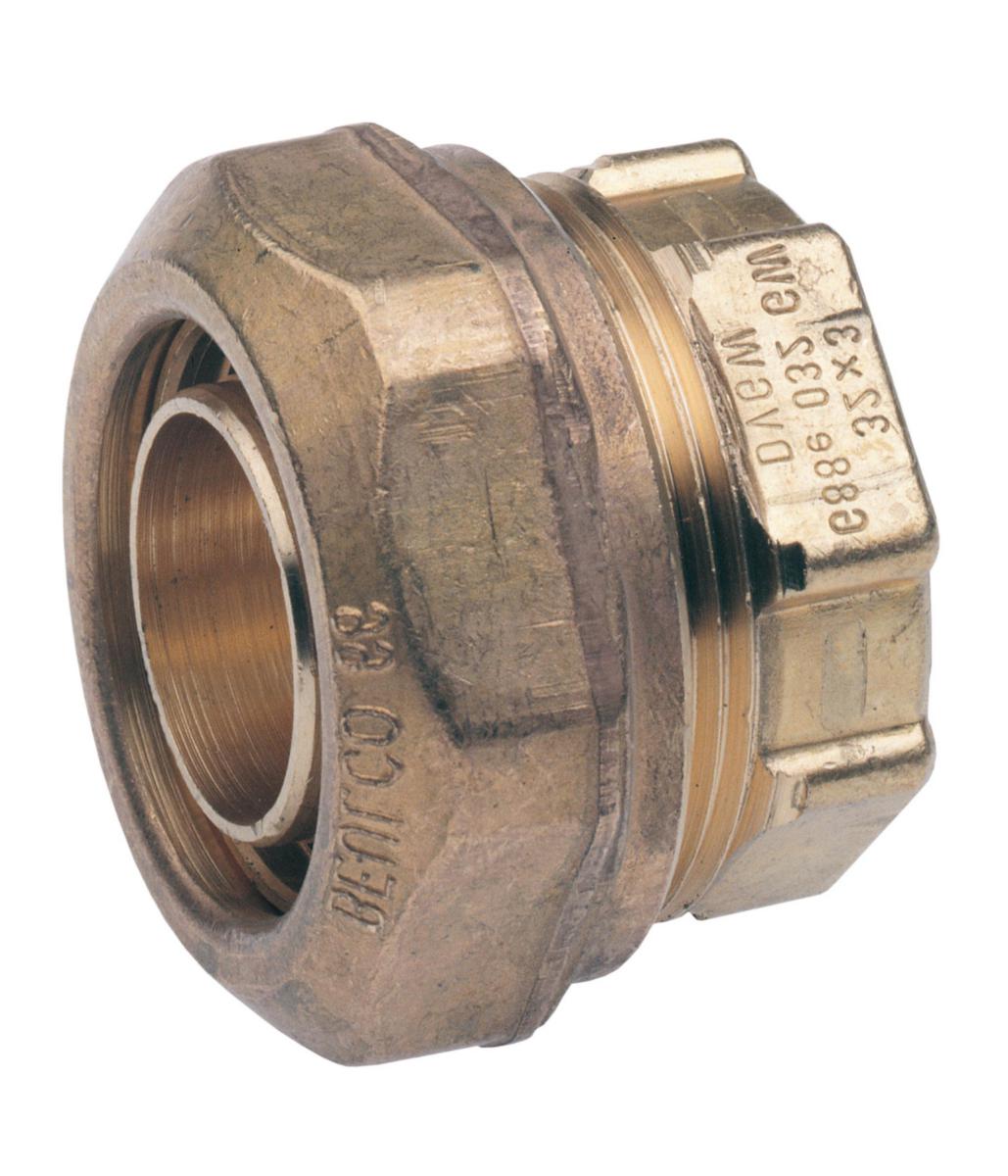 Beulco 66110, rak koppling inv gänga reducerad - 32XR25 BEULCO RAK KOPPLING 66110 PEM PN16 INV GG