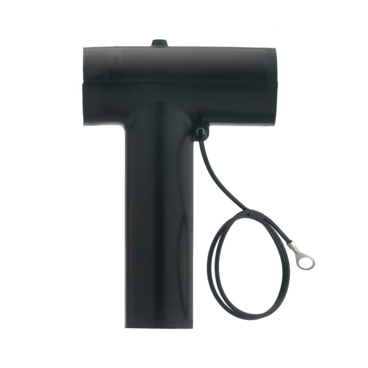 Vinklat anslutningsdon 3XK480TB/G, 12-24 kV, med partskärmningssats - ANSL-DON 12-24KV 240 3-LED 3XK480TB/G-018-95.240+PS