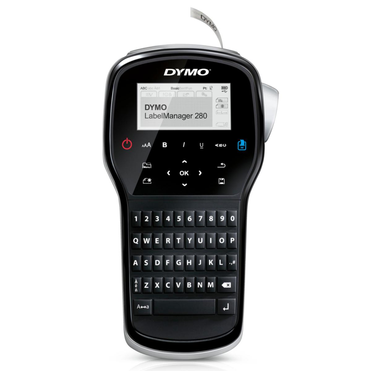 Märkmaskin Dymo LabelManager 280 - MÄRKMASKIN DYMO LM280 LADDARE, BATTERI