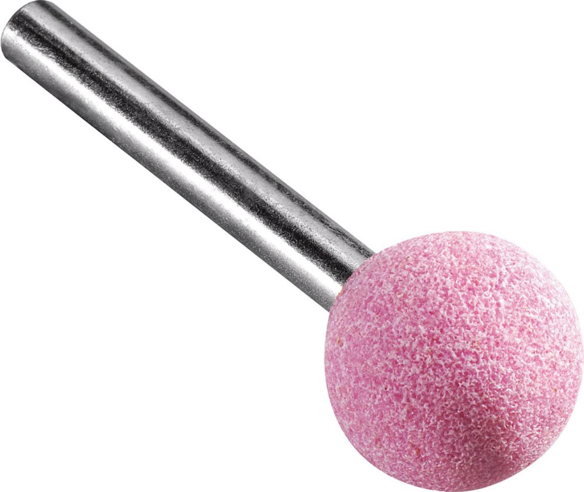 Keramiska stift Tyrolit Form 52B. För stål - SLIPSTIFT TYROLIT FORM 52B-122 10-3X30MM 88A60-P5V38 ROSA