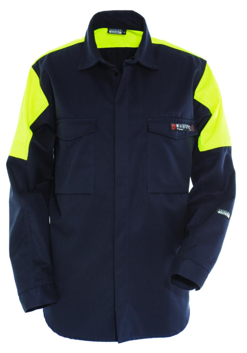 Skjorta Tranemo 5774-86 Outback - SKJORTA TRANEMO 5774-86 GUL/ MARIN OUTBACK STL XXL