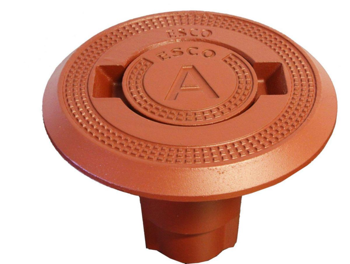 Ventilbetäckning, rund, S-1830-2 - Ø210 RUND BETÄCKNING ESCO S-1830-2 MÄRKT "A"
