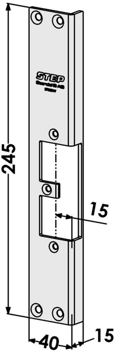 Vinklade montagestolpar till STEP 92 Preload och Release - STOLPE VINKLAD 92 ST9501V ST9501V