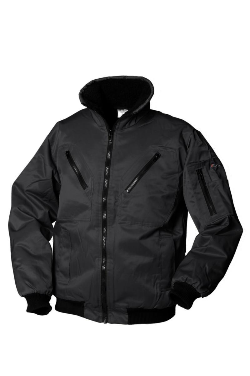 Vinterjacka, pilotjacka Top Swede - PILOTJACKA TOPSWEDE 5026 SVART XXL