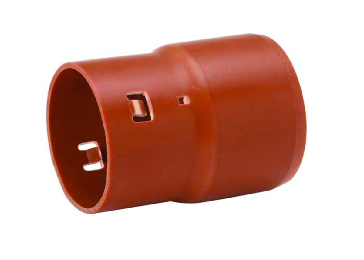 Övergångsrör från PVC-dräneringsrör - ÖVERGÅNG FÖR DRÄN-PVC BRUNN 110X92MM PVC 234857