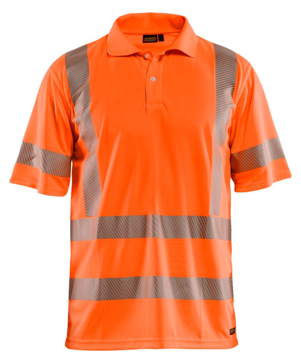 Pikétröja Blåkläder 3428-1013 - PIKÉTRÖJA BLK 3428-1013 ORANGE VARSEL KL3 STL 3XL