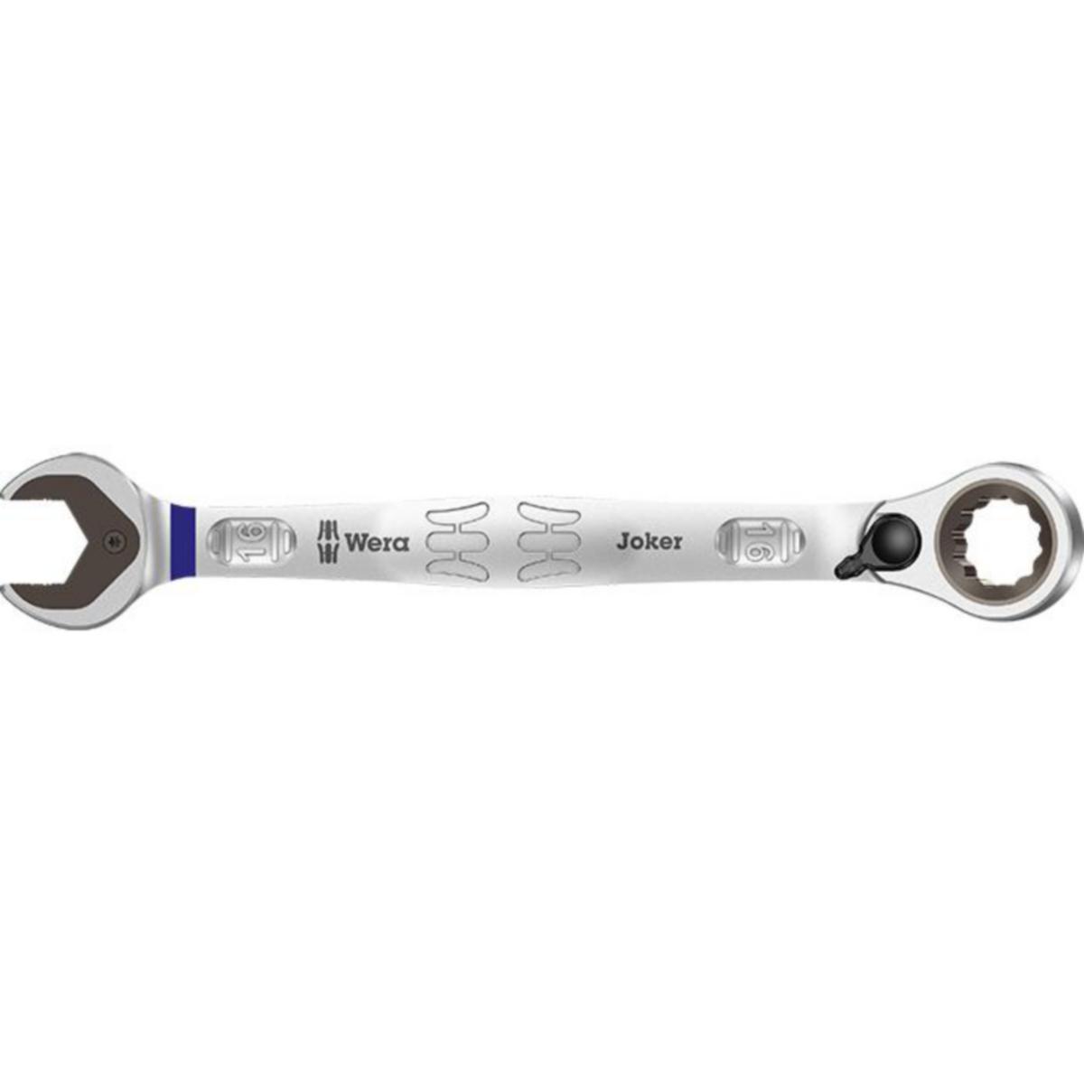 U-Ringspärrnyckel Wera 6001 Joker Switch - U-RINGSPÄRRNYCKEL WERA 6001 JOKER 16X213MM