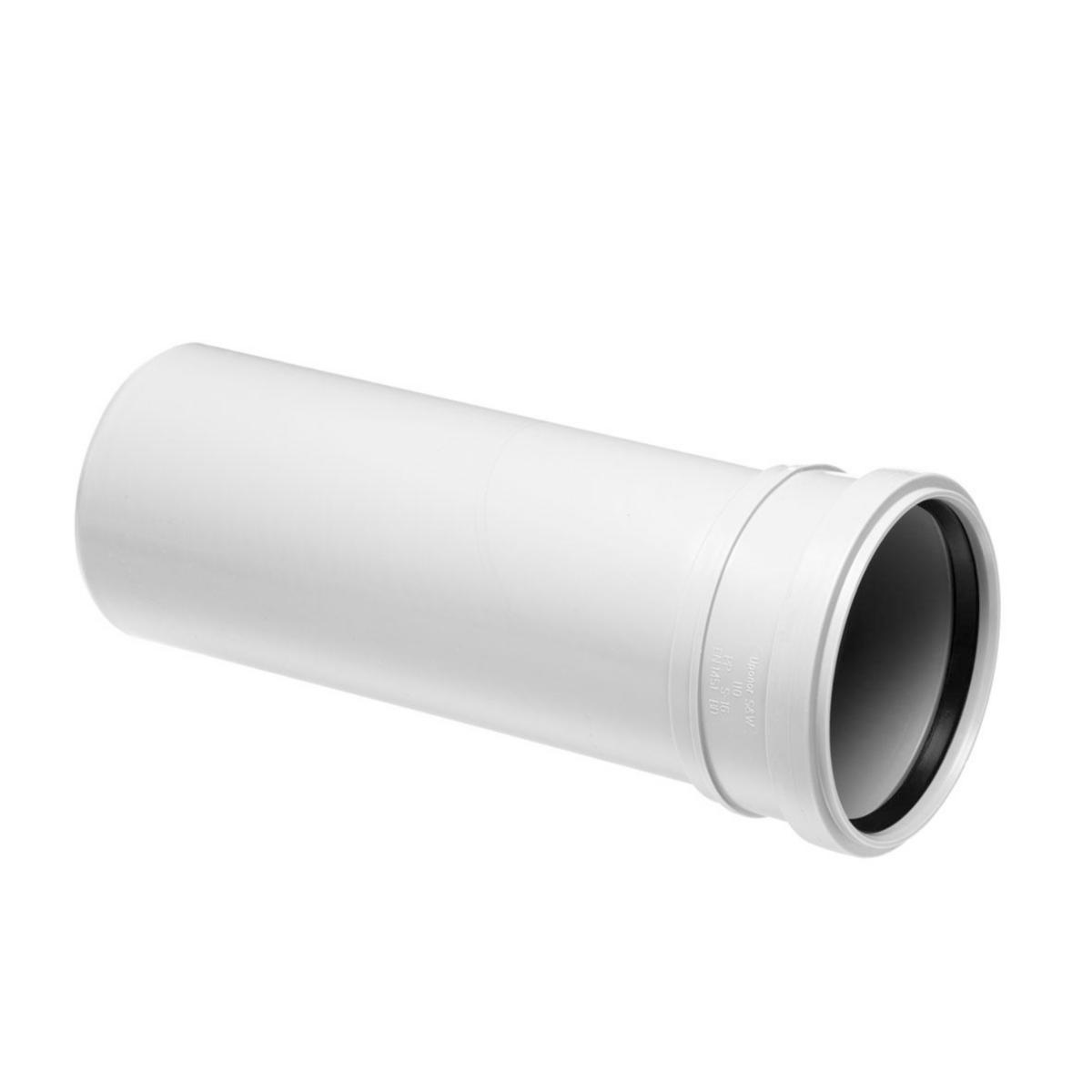 Rör 1muff 3M Decibel, Uponor - DECIBEL RÖR 1 MUFF 110 3M UPONOR