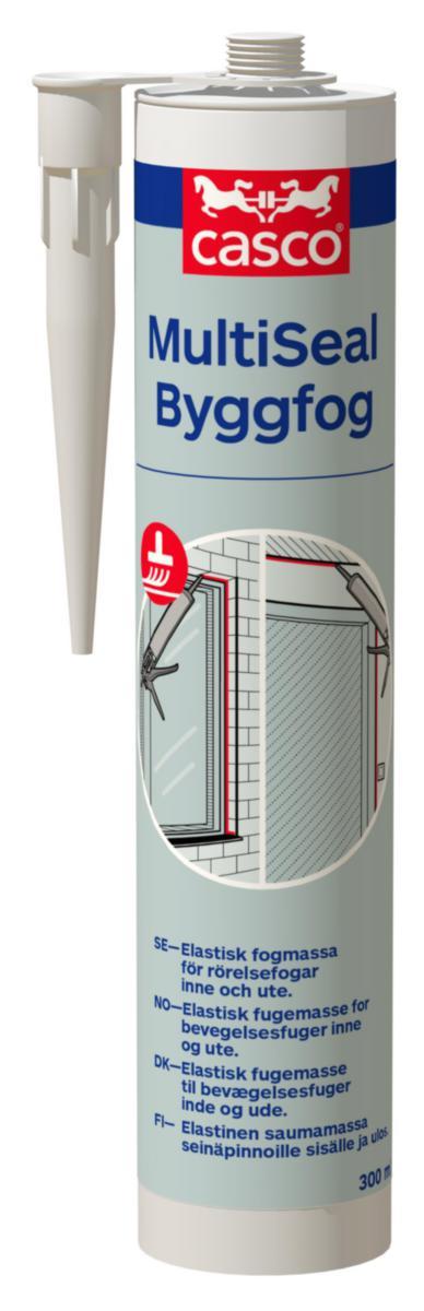 Fogmassa, Casco Multiseal byggfog - FOGMASSA MULTISEAL CASCO WHITE 300ML