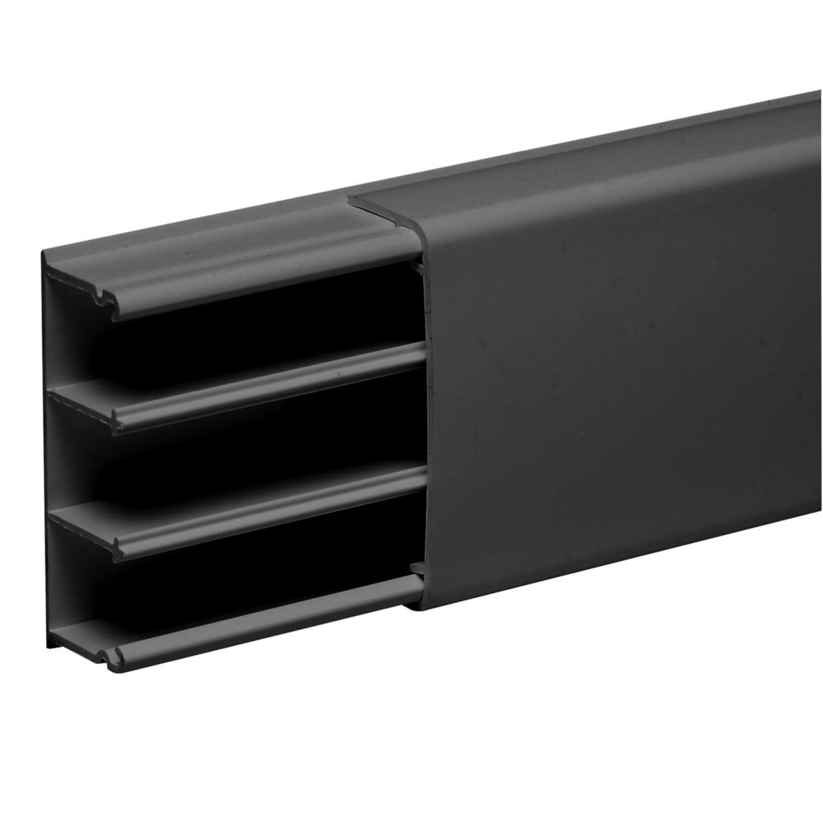 Minikanal Optiline 2560, Schneider-Electric - MINIKANAL 25X60 PVC SVART ISM14640