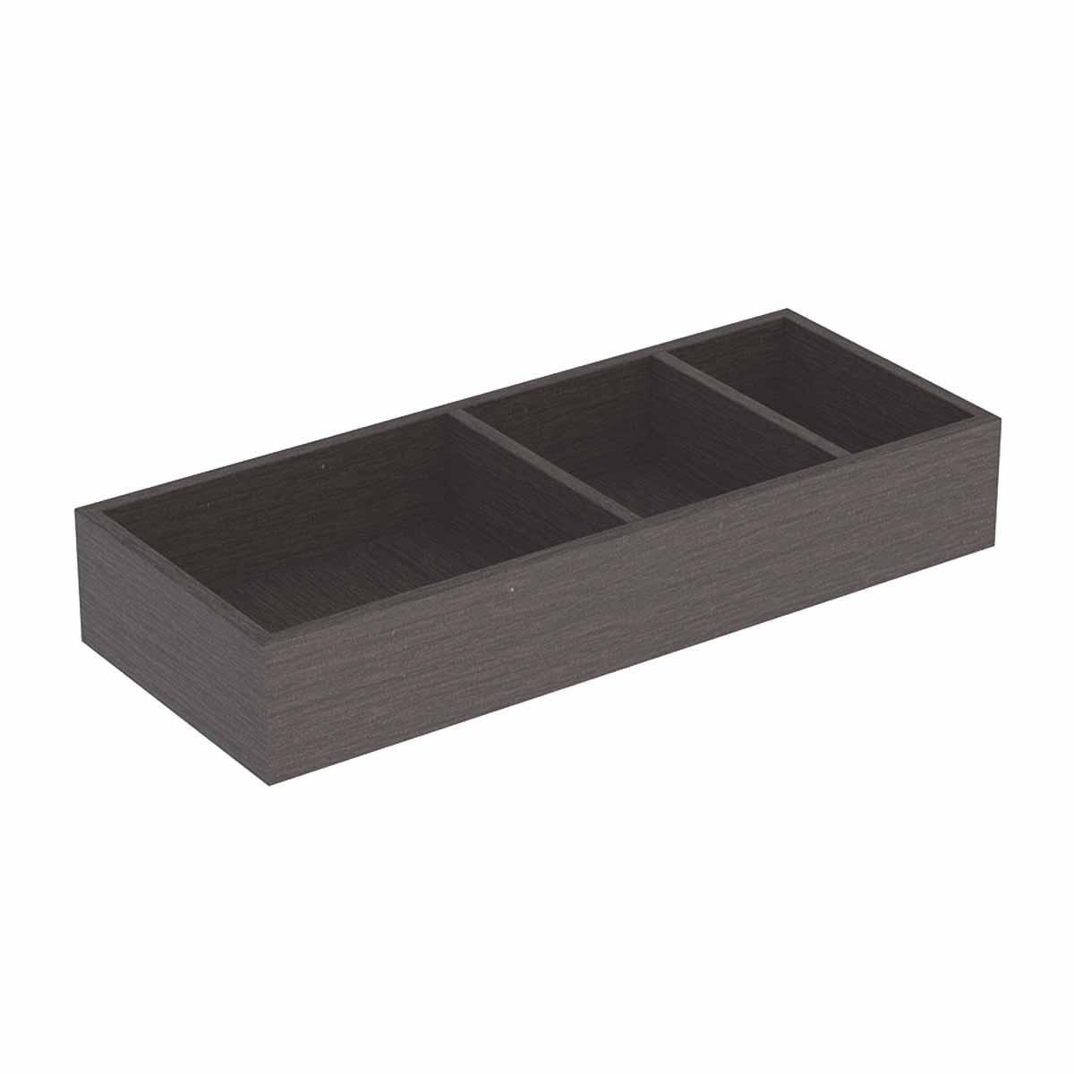 Lådinsats Variform, Geberit - GEBERIT VARIFORM LÅDINSATS H-INDELNING. 15X37.3X62. GRÅ