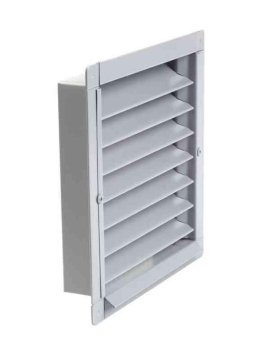 Ytterväggsgaller ABC-YG, ABC Vent - YTTERVÄGGSGALLER 500X500 ZM ABC VENT