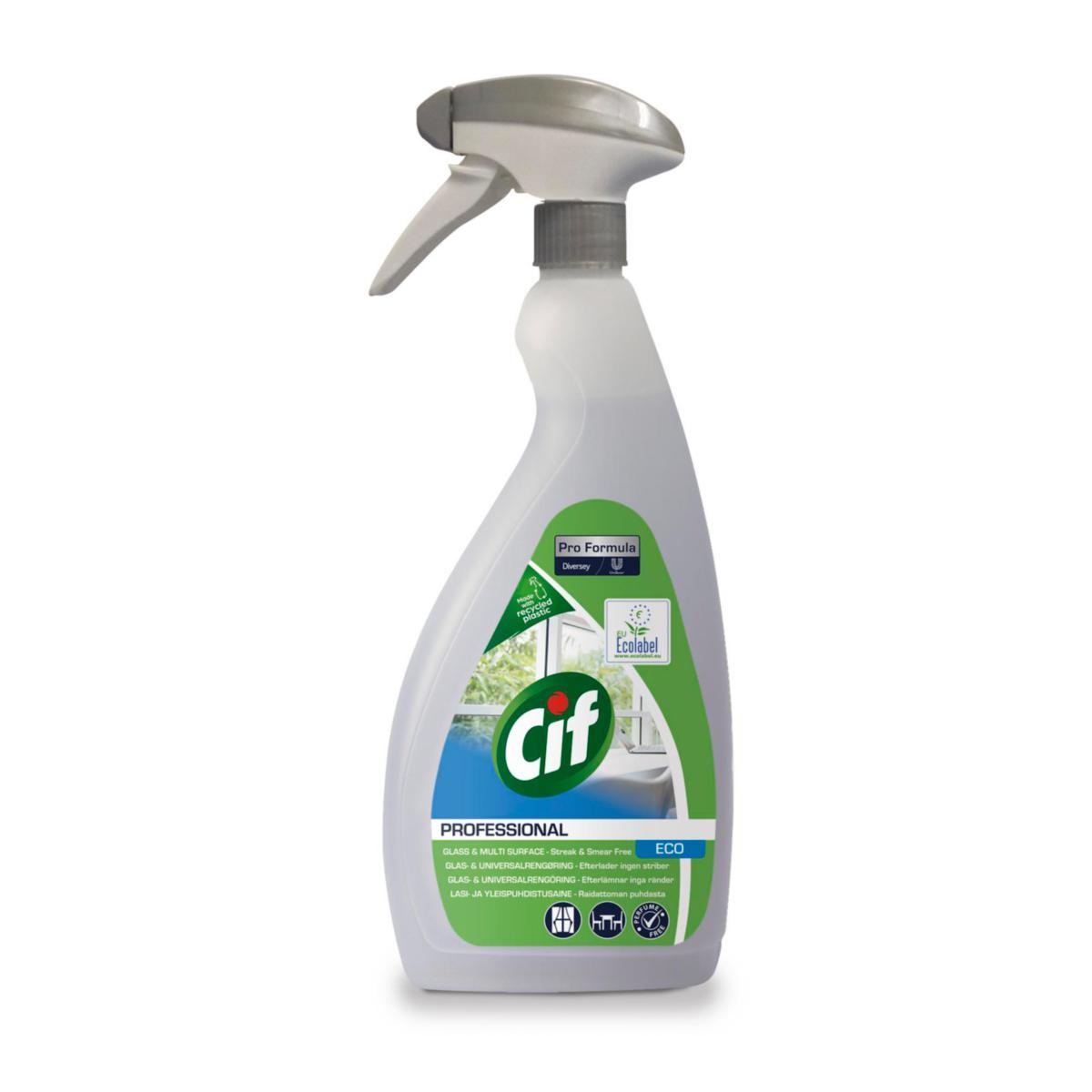 Glasrent Cif Professional Eco Glass & Multi Surface - CIF PF.ECO GLASS&MULTISURF. 750ML