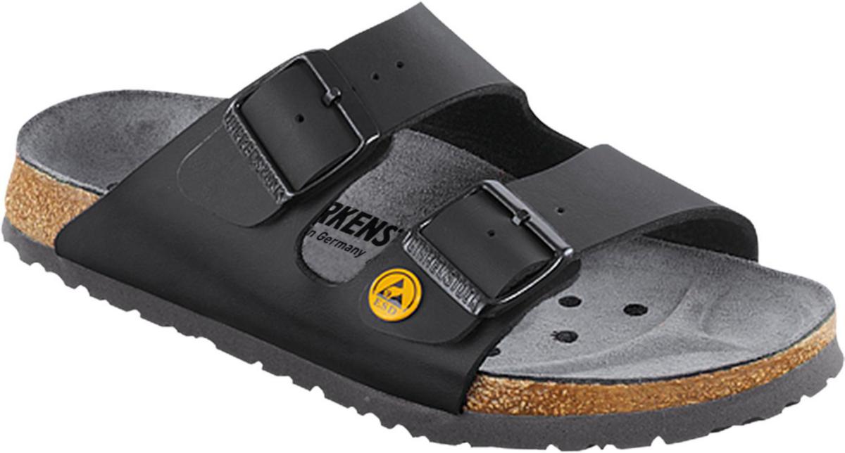 Sandal Birkenstock Arizona ESD Normal - SANDAL BIRKENSTOCK ARIZONA ESD SVART NORMAL LÄST STRL 45