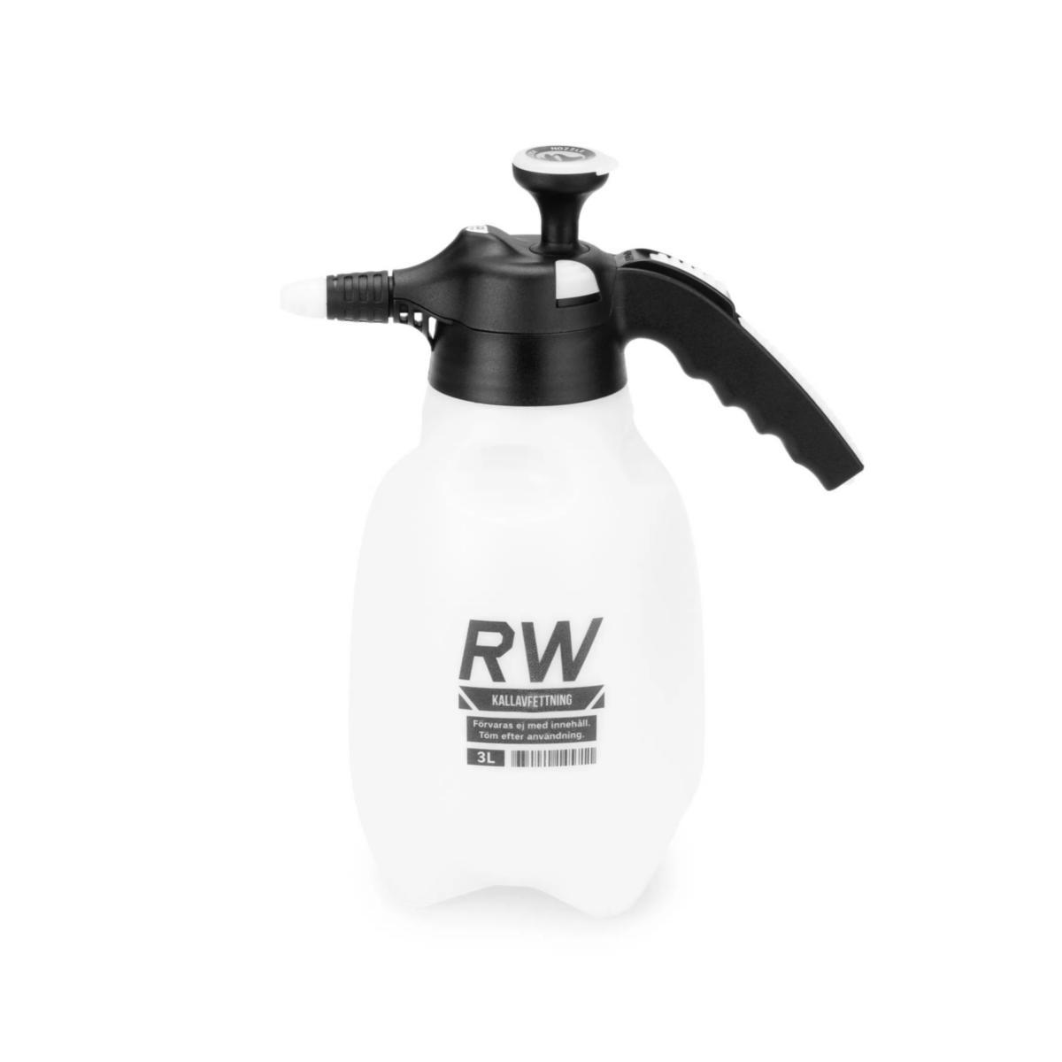 Tryckspruta RW flyg- och syratvätt 3 L - TRYCKSPRUTA RW FÖR SYRATVÄTT. FLYGROST & KALLAVFETTNING 3L