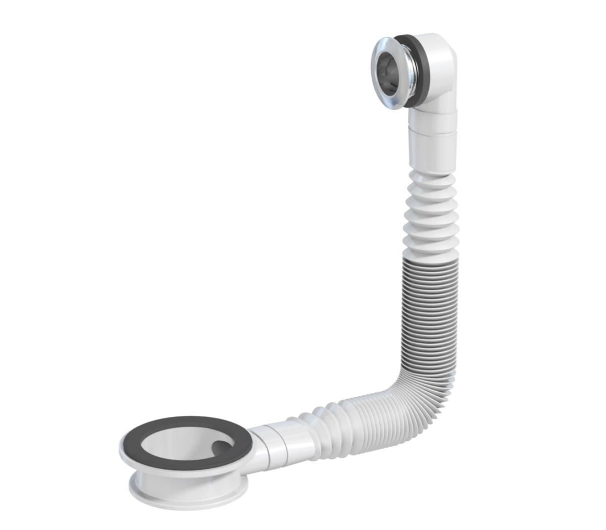 Bräddavloppssats EasyClean, Prevex - CONTURA EASYCLEAN BRÄDDAVLOPPSSATS 15-30MM