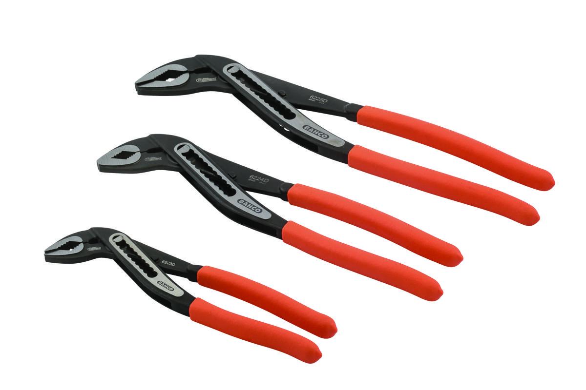 Polygripsats Bahco 622 3-pack - POLYGRIPSATS BAHCO 622-3P 6223D-6224D-6225D