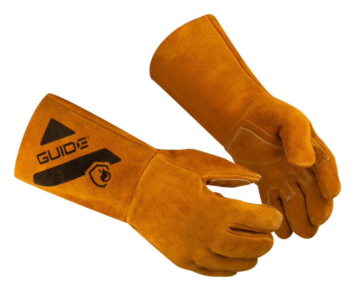 Svetshandske Guide 3570 - HANDSKE GUIDE 3570 LÄDER KONTAKTVÄRME 3 KEVLAR STL 8