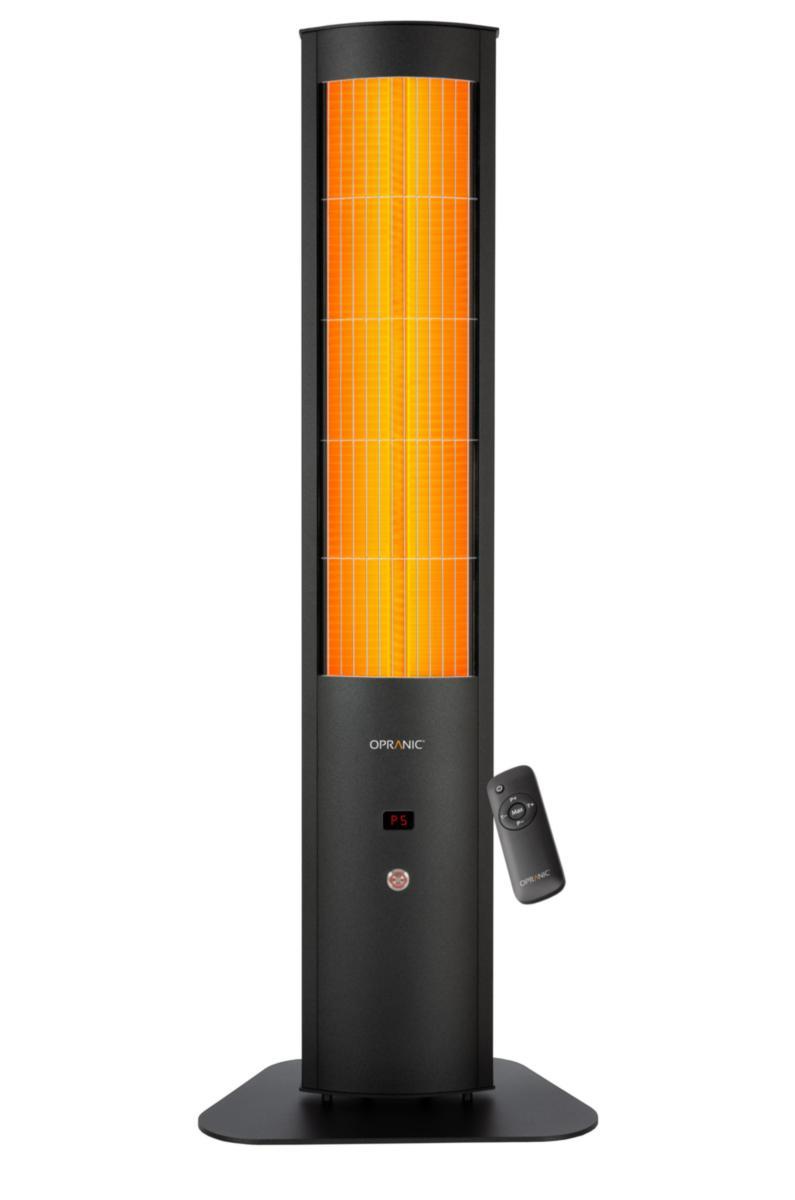 Infravärmare, THOR S70-23X - INFRAVÄRMARE 900-2300 W IP65 230 V SVART THOR S70 OPRANIC