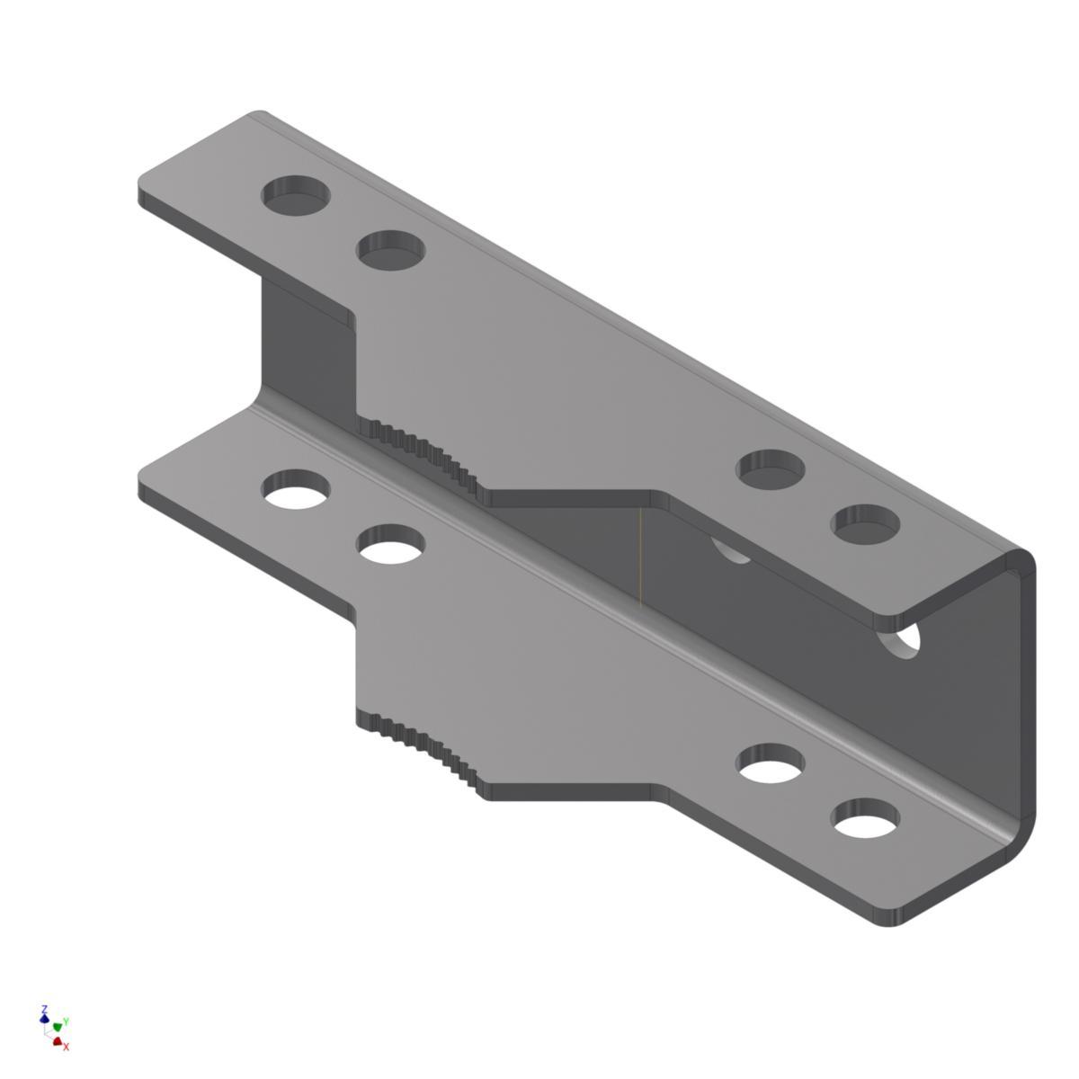 Klämma Montagematerial Eurolan - KLAMP PROFIL 2