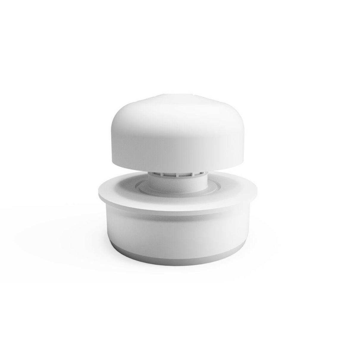Luftningsventil LV-40 med adapter, Purus - LV-40 PURUS LUFTNINGSV. MED ADAPTER 50/75/110