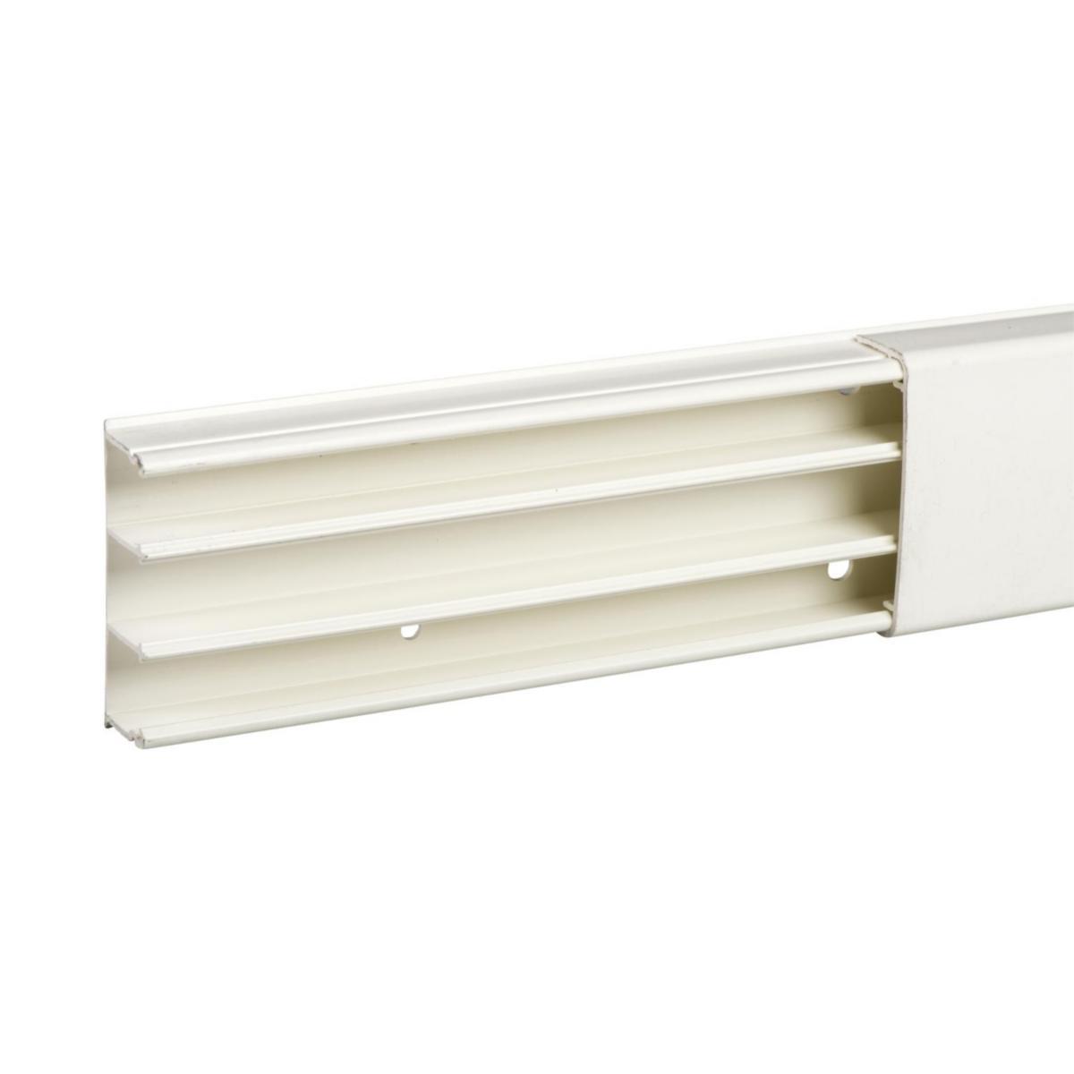 Minikanal Optiline 2560, Schneider-Electric - MINIKANAL 25X60 PVC R9003