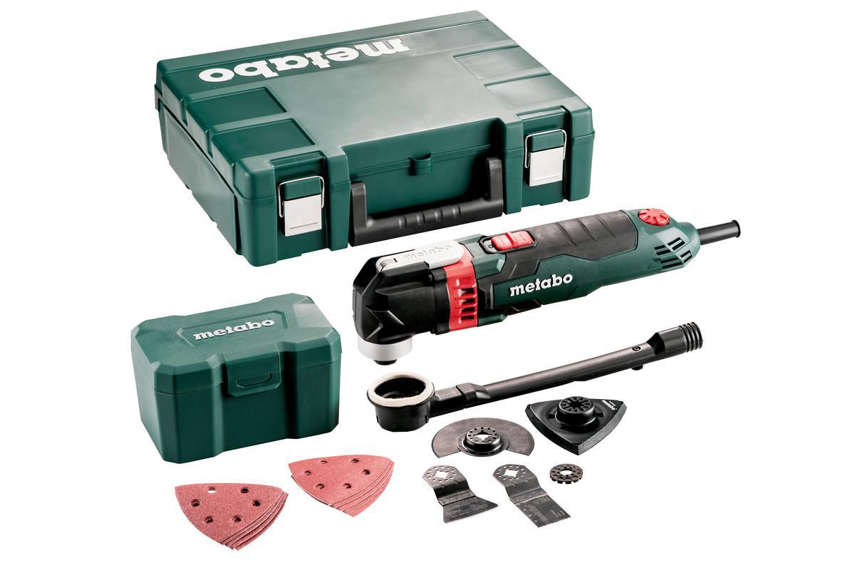 Multimaskin Metabo MT 400 QUICK SET för trä - MULTIMASKIN METABO MT400Q SET 400W OIS/STARLOCK TILLBEHÖRSET