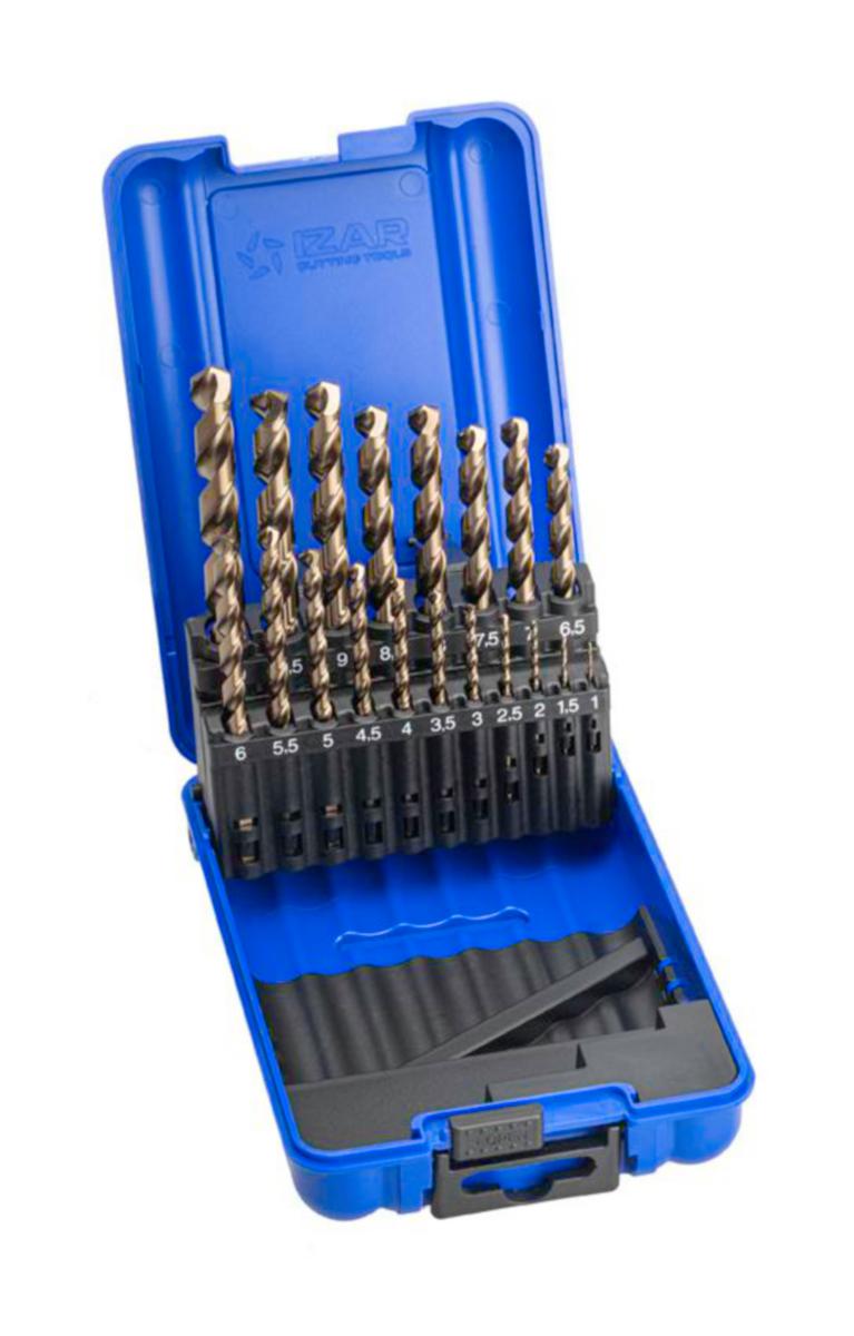 Borrkassett IZAR 1466-1021 HSSE - BORRKASSETT IZAR 1466 1-10,0MM X 0,5MM (1021)