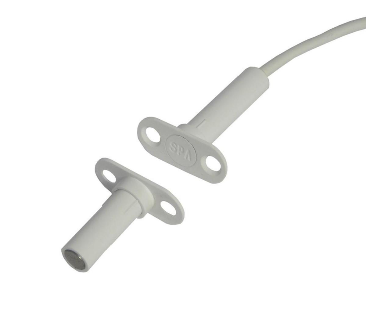 MC 370-S1 Högsäkerhetskontakt, Alarmtech - HÖGSÄK.KONT MC370 +FLÄNS S1 2M MC 370-S1