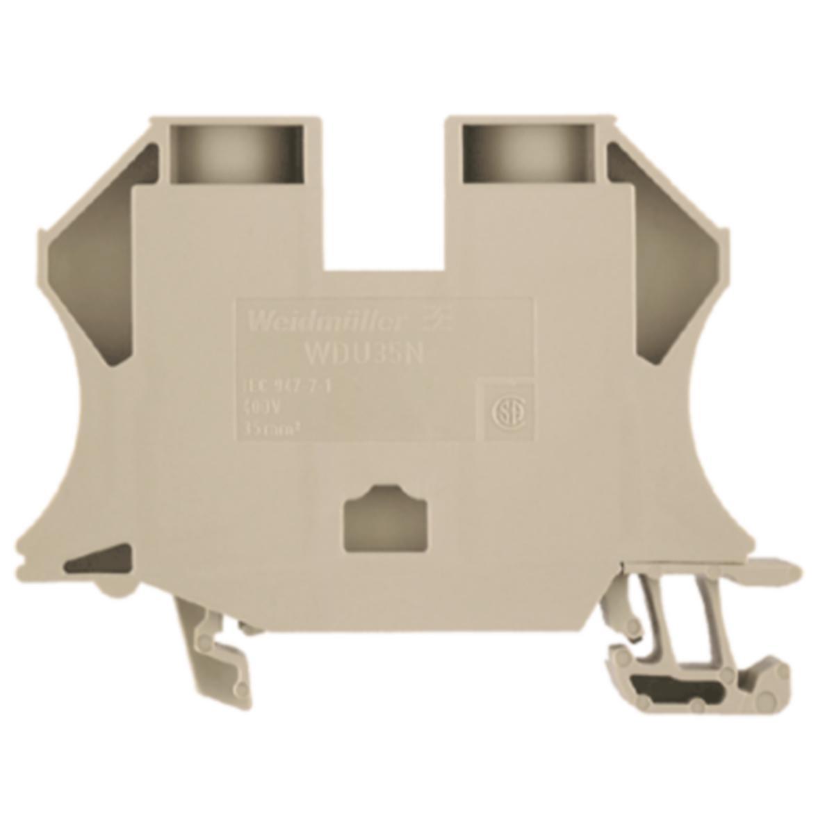 Genomgångsklämmor WDU - KLÄMMA WDU 35N BEIGE 1040400000