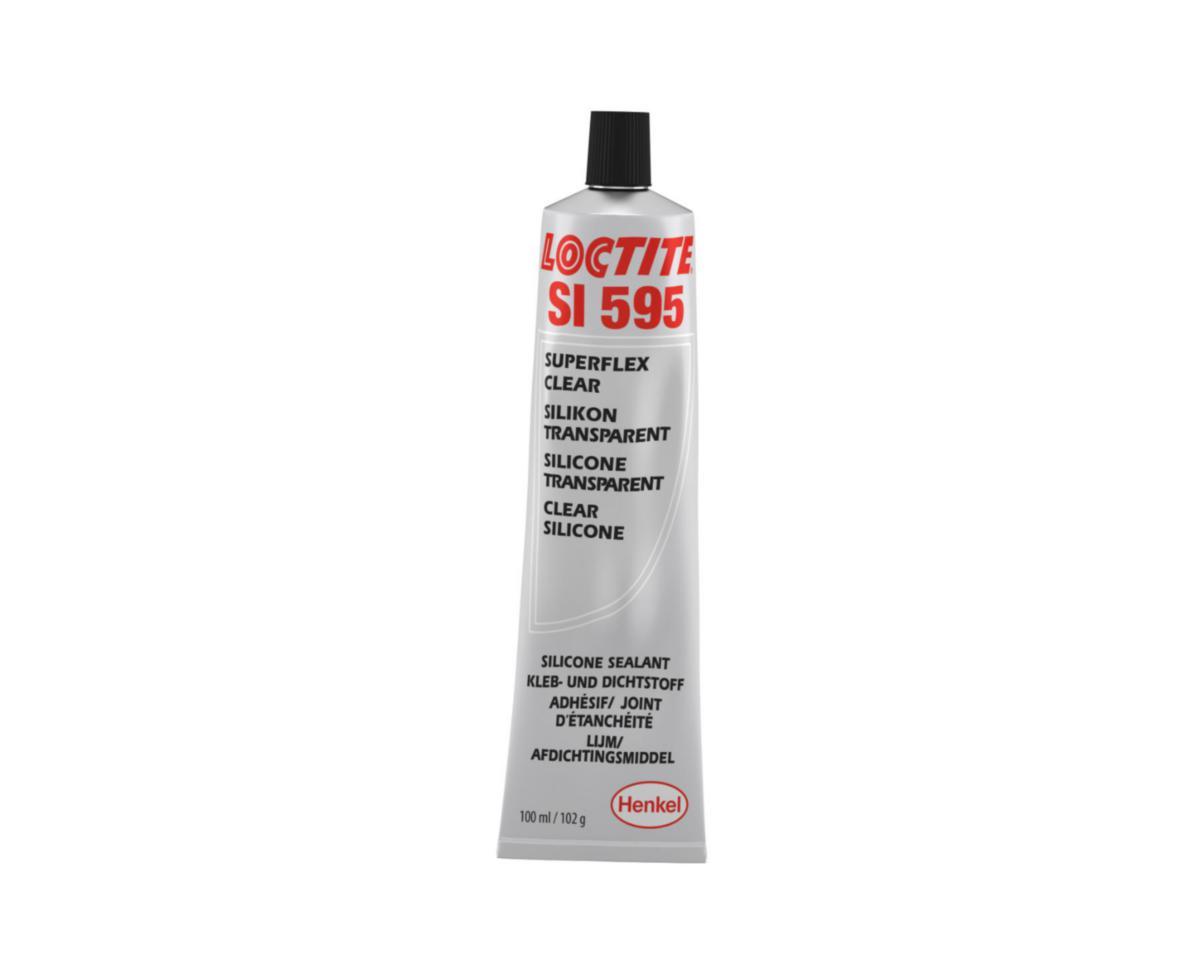 Industrisilikon Loctite SI 595 - INDUSTRISILIKON LOCTITE SI 595 CL TB100ML SFDN