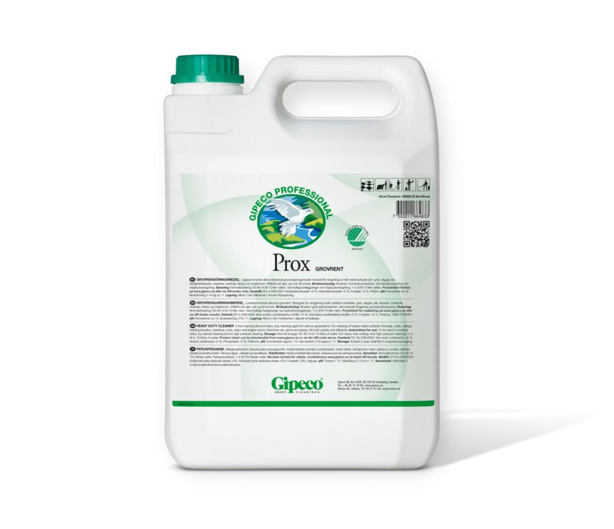 Grovrengöringsmedel Prox Gipeco - GROVRENGÖRINGSMEDEL PROX GIPECO 5 LITER