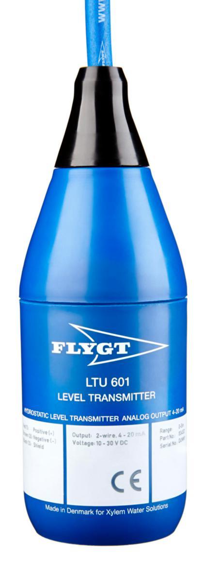 Nivågivare LTU, Flygt - NIVÅGIVARE LTU 601, 0-3, 12m flygt