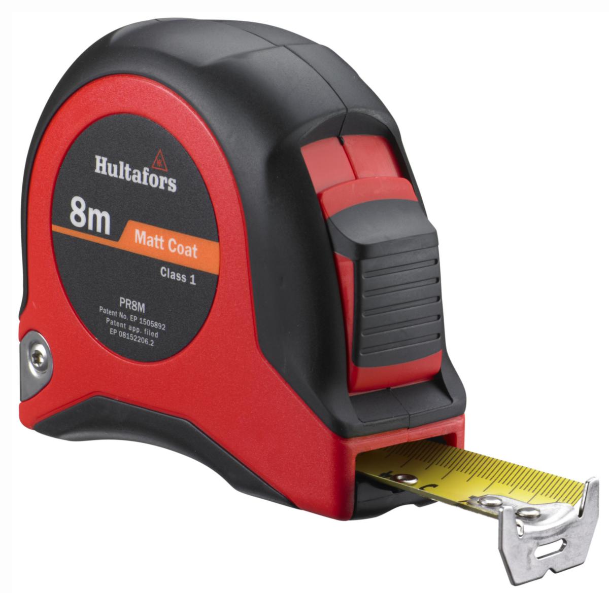 Måttband Hultafors PR - MÅTTBAND HULTAFORS PR 8M KLASS 1