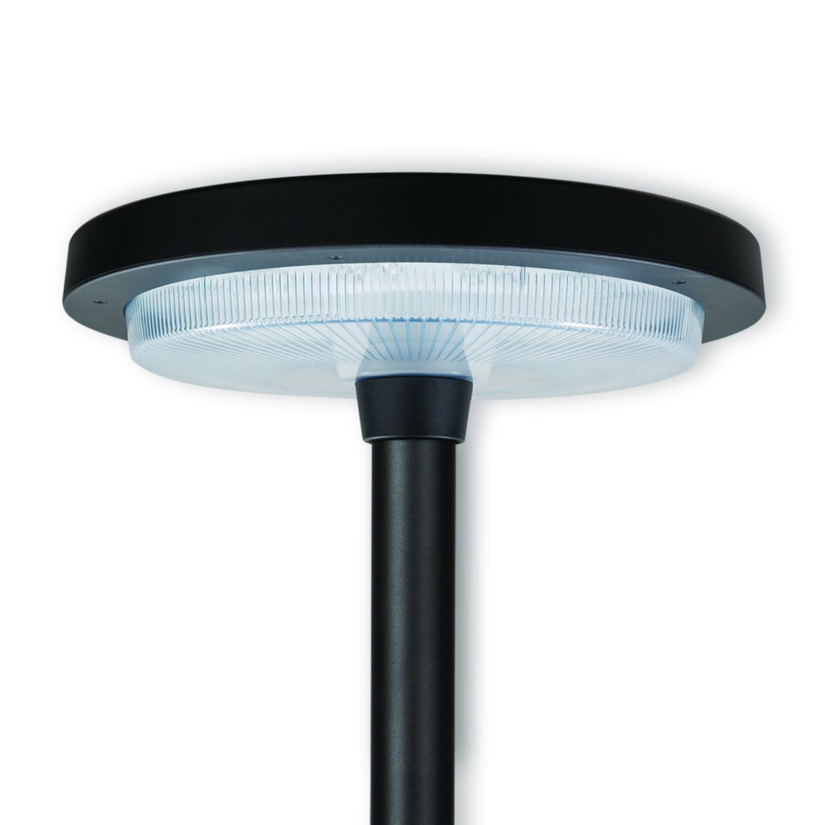 Parkarmatur LED Saga - PARK ARM LED 30W/840 SVART A D SA30MAED