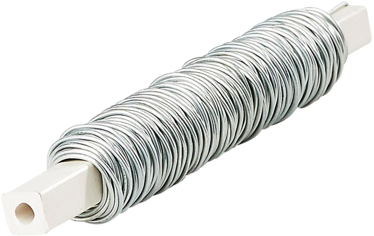 Spoltråd galvad - SPOLTRÅD GLV 0.60MM 100G/SPOLE