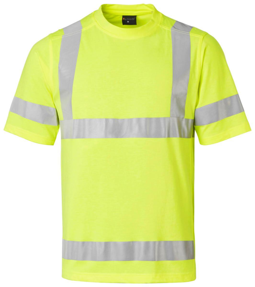 T-shirt varsel Top Swede - T-SHIRT TOPSWEDE 168 GUL GUL KLASS 3 XL