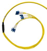 Förkontakterad fiberkabel